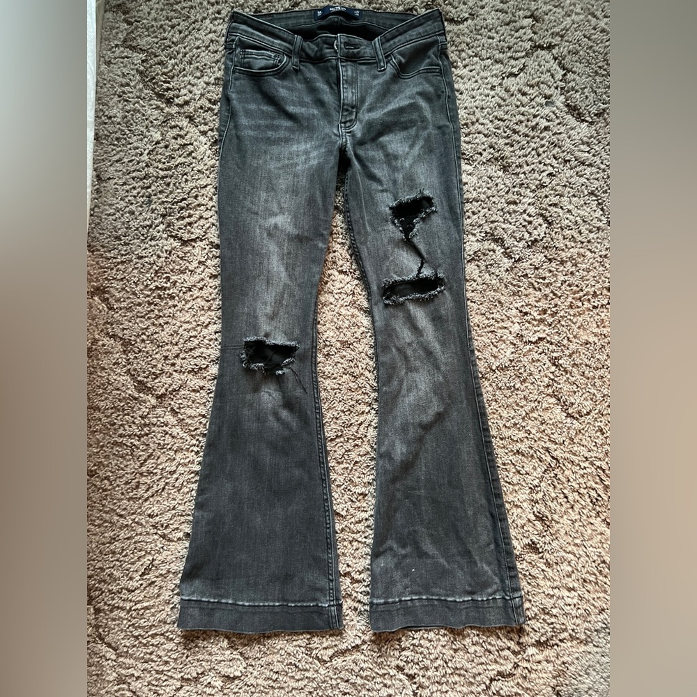Hollister Low Rise Flare Jeans